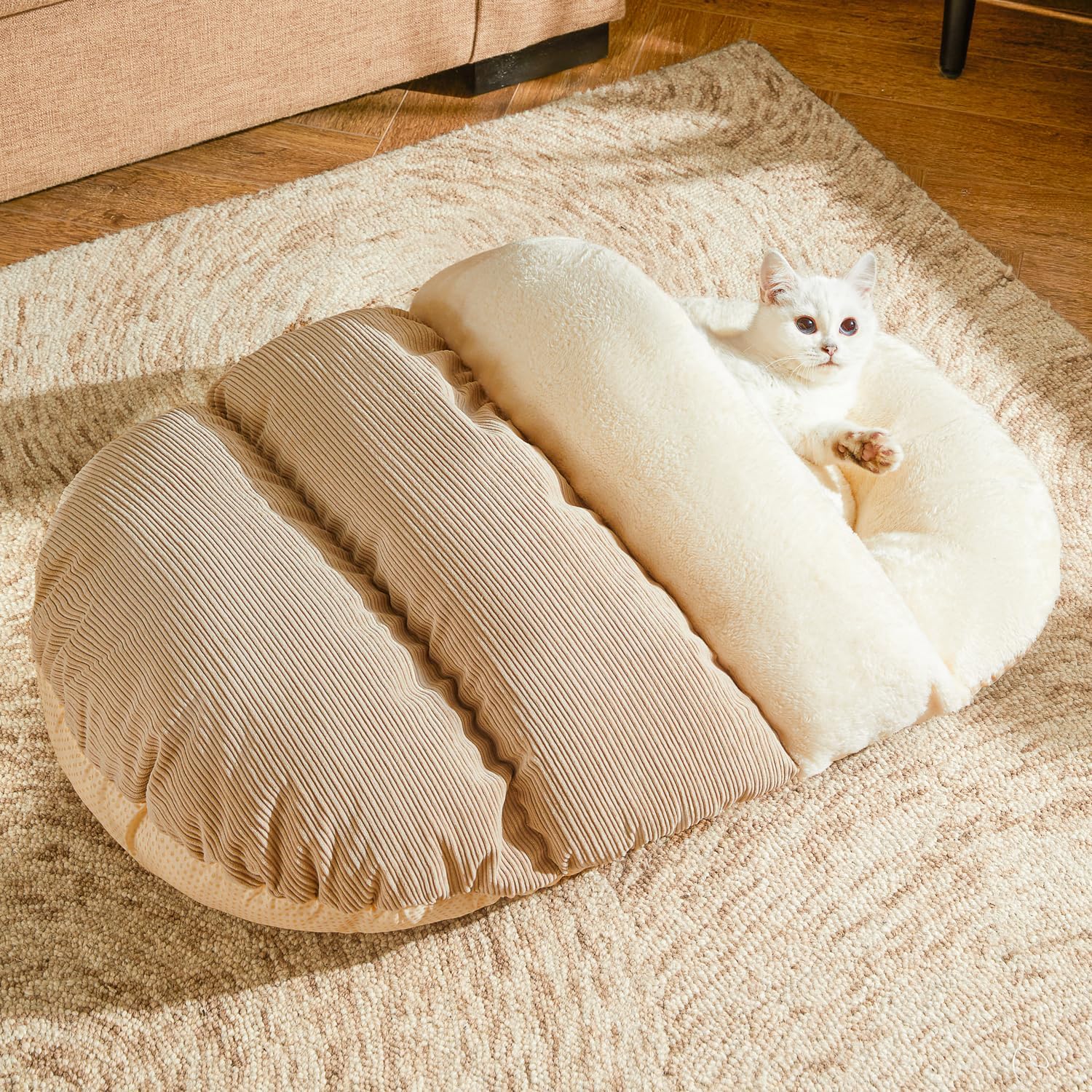 Ultra Soft Cute Plush Slipper Pet Bed: The Perfect Cozy Spot for Your Furry Friends